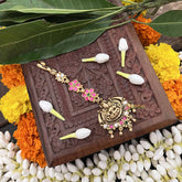 Vriksham Traditional Lakshmi Tikka 1 Gram Gold Maang Tikka-G20340